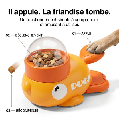 Jouet interactif distributeur de friandises